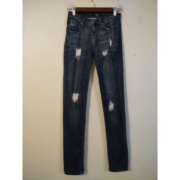 Women's - Judy Blue Distressed Skinny Jeans, Size 3/26 - Picture 1 of 8